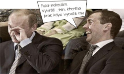 Vtipy - Putin, Pavel, Medvěděv